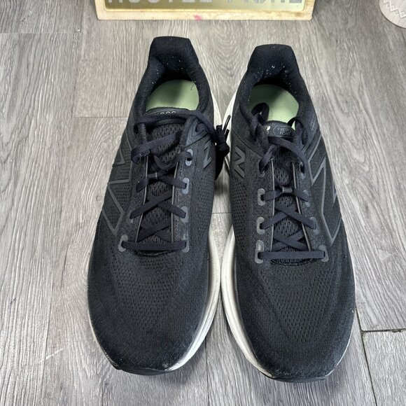 New Balance 1080 V13 Men’s Size 12.5 D Med Running Shoes M1080B13 black/white main image 9